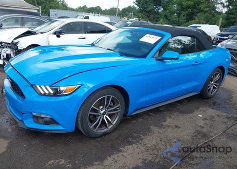 2017 Ford Mustang Ecoboost Premium from USA, damaged, VIN 1FATP8UH1H5287781